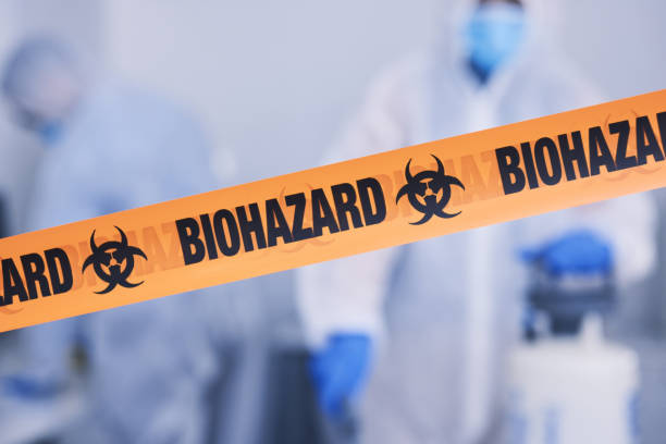 Professional Biohazard technician working in Allentown, PA